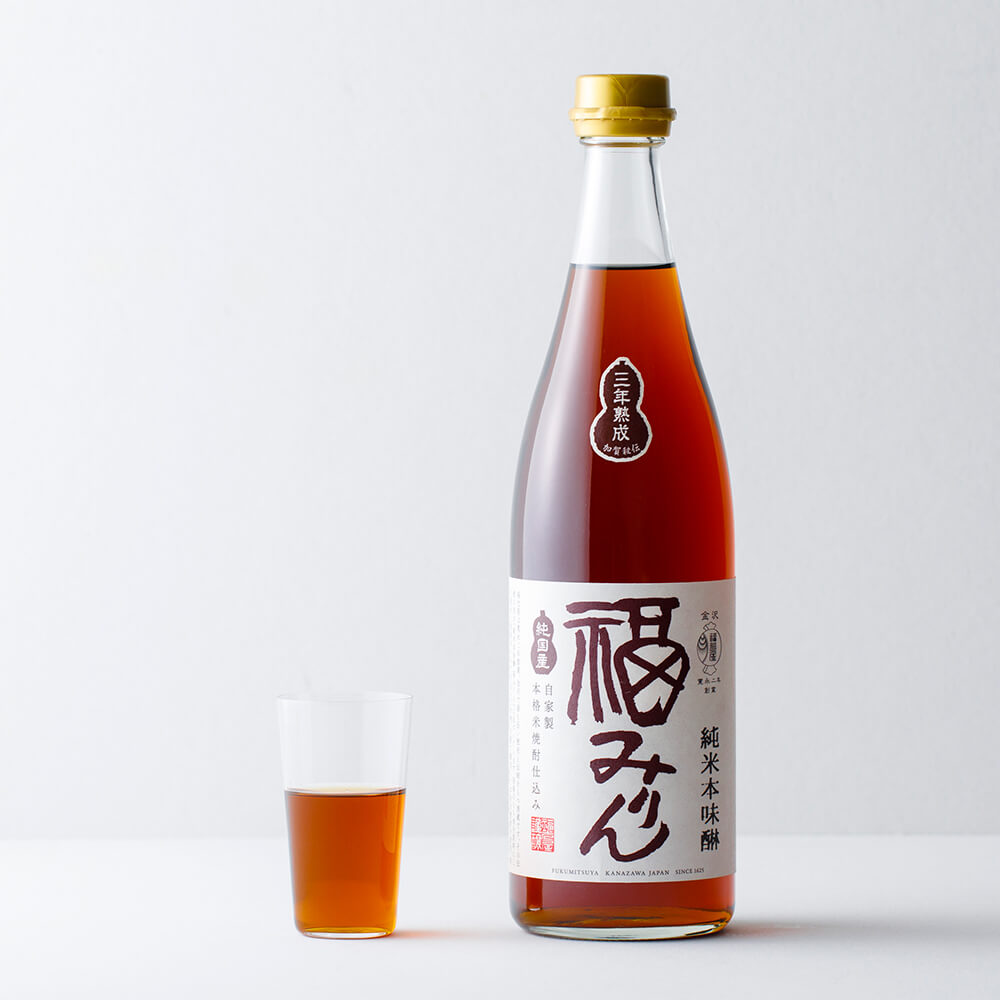 オーガニック純米料理酒と純米本味醂 福みりん 三年熟成 ギフト 720mL 2種各1本 化粧箱入